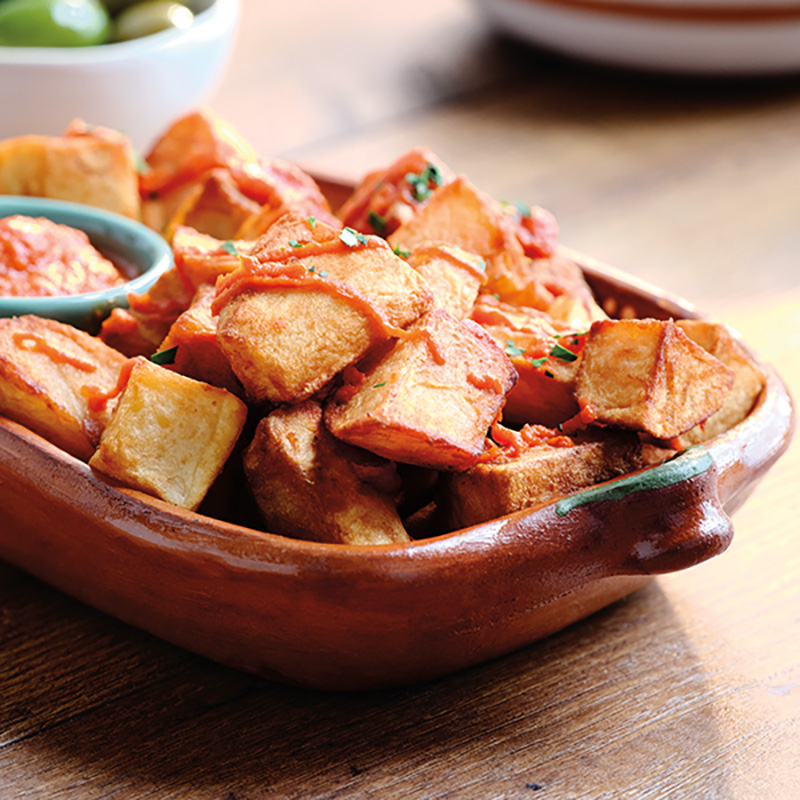 Patatas Bravas - Appetizer Recipe | BCLIQUOR